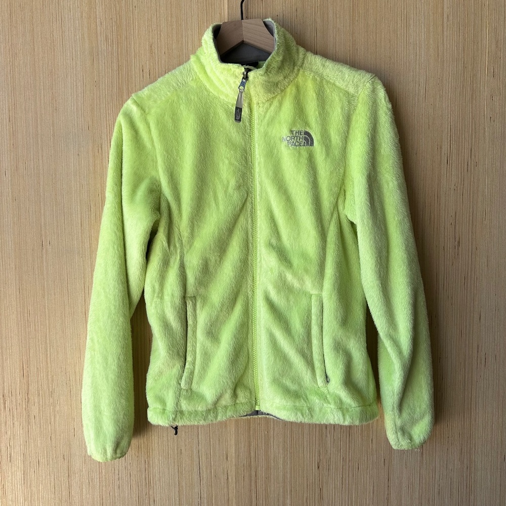 The North Face Osito Silken Fleece Jacket Neon Green